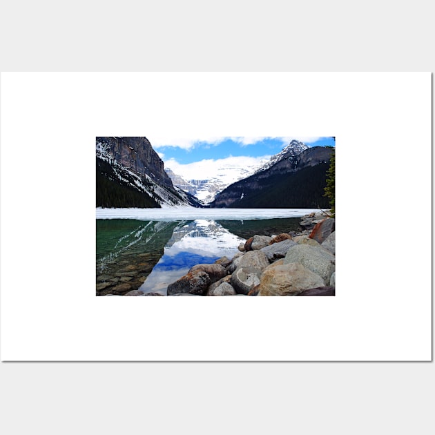 Lake Louise Victoria Glacier Alberta Canadian Rockies Canada Wall Art by AndyEvansPhotos